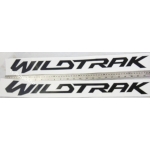 สติ๊กเกอร์ ไวแทค Sticker Wildtrak ของแท้ เบิกศูนย์ 2 - 4 ประตู 1 ชุด 2 ชิ้น  Wildtrak ใหม่ ฟอร์ด เรนเจอร์ All New Ford Ranger 2012   V.2